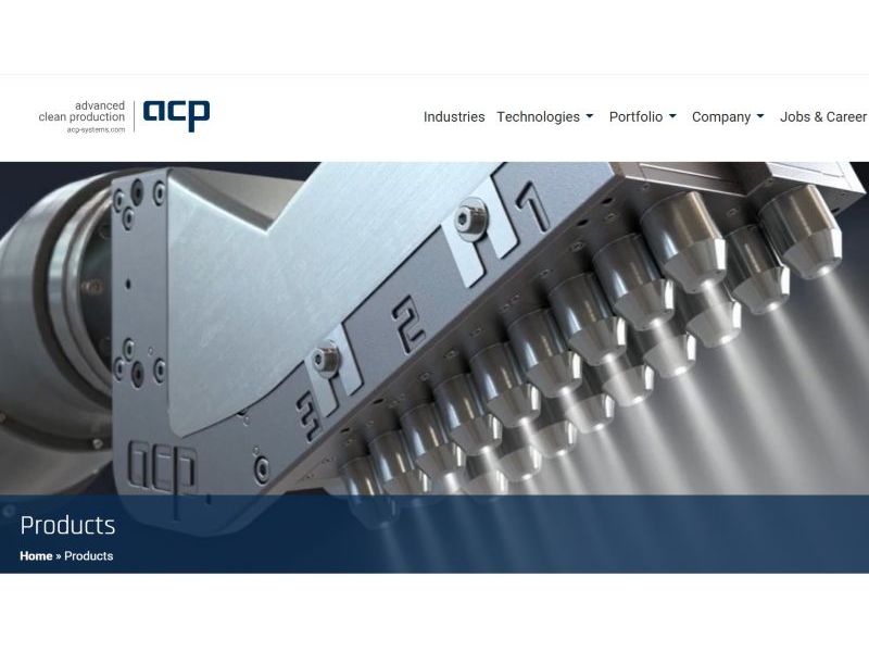 Acp Systems AG looking spray nozzle (turning parts) Acp Systems AG looking spray nozzle (turning parts)
